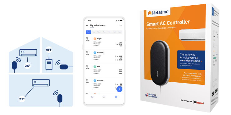 Netatmo krmilnik klime| preprosto do bolj pametne klime - hitra namestitev